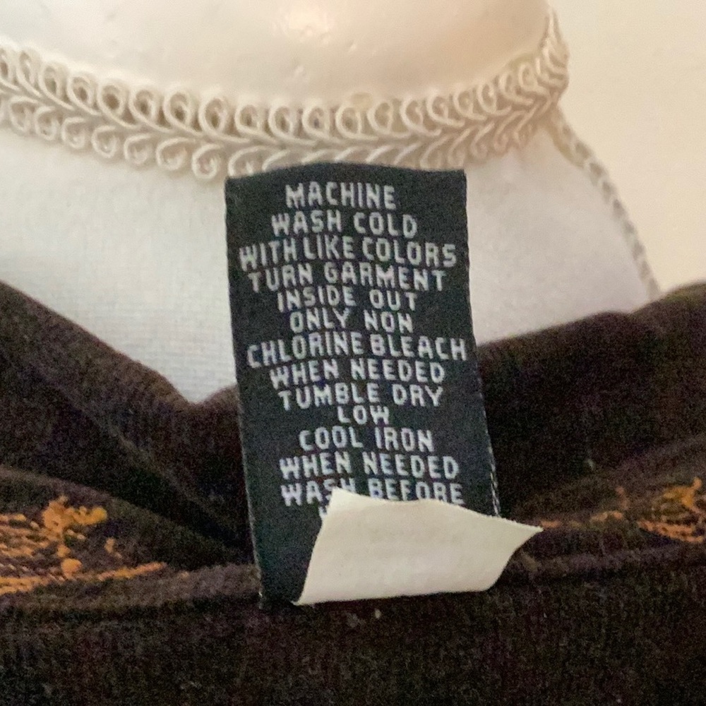 KIKIT JEANS brown corduroy jacket, embroidered - Picture 13 of 13